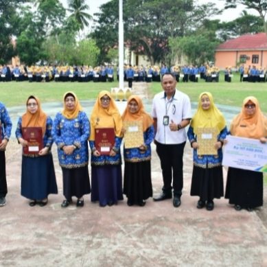 Apel Korpri, Penghargaan Dan Santunan Duka Di Serahkan Wabup Pohuwato