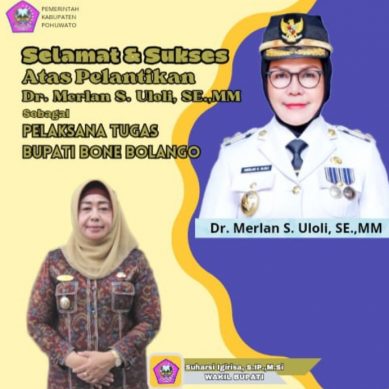 Wabup Pohuwato Hadiri Acara Adat Mopotilolo Plt. Bupati Bonebol