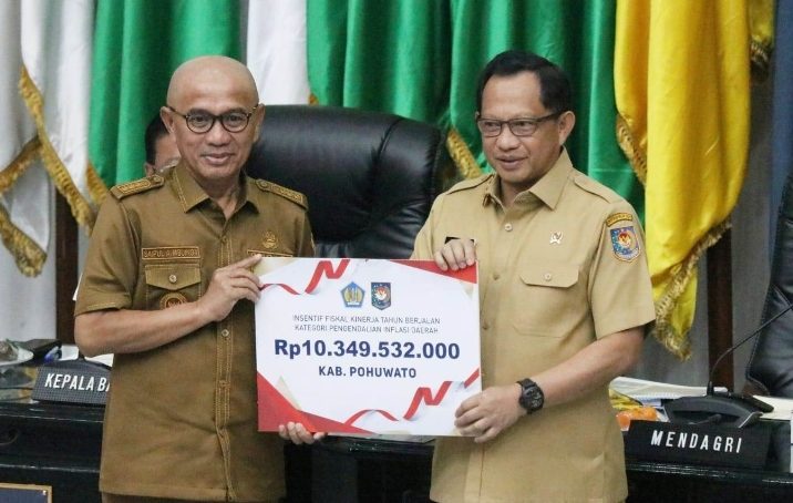 Kabupaten Pohuwato Dapat Insentif Fiskal Dari Pemerintah Pusat