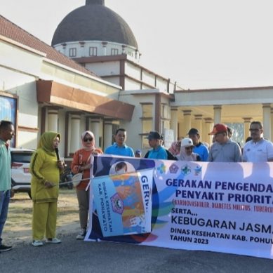 Hari Kesehatan Nasional Ke – 59 Tingkat Kabupaten Pohuwato, Hari Ini Di Canangkan