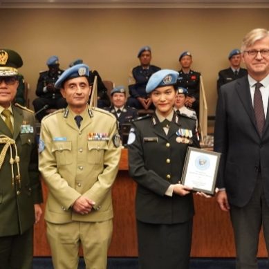 Terima Penghargaan PBB, Briptu Renita Rismayanti Ucapkan Terima Kasih Ke Kapolri