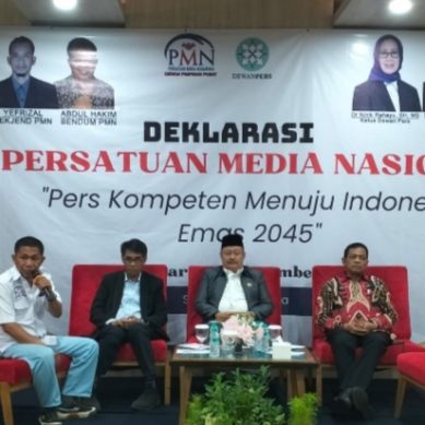 Dari Deklarasi Persatuan Media Nasional