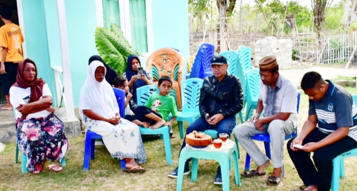 Kunjungi Keluarga Almarhum Kadir Radjak, Ini Yang Disampaikan Bupati Pohuwato