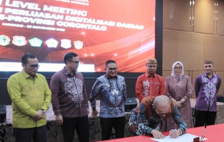 Bupati Pohuwato Hadiri High Level Meeting,  TP2DD Se-Provinsi Gorontalo