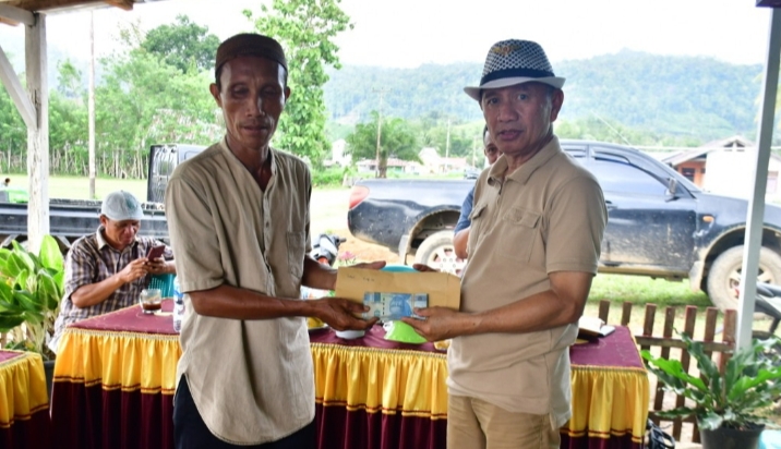 Terkena Dampak Pembangunan Bendung Taluditi, Pemkab Bayarkan Ganti Rugi Lahan Masyarakat