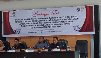 Persiapan Pemilu, KPU Provinsi Gorontalo Gelar Bimtek Di Pohuwato