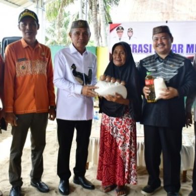 Pasar Murah Di Desa Pohuwato, Di Hadiri Bupati Saipul Mbuinga