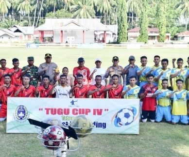 Tugu Cup IV Kecamatan Lemito Resmi Di Tutup Bupati Pohuwato