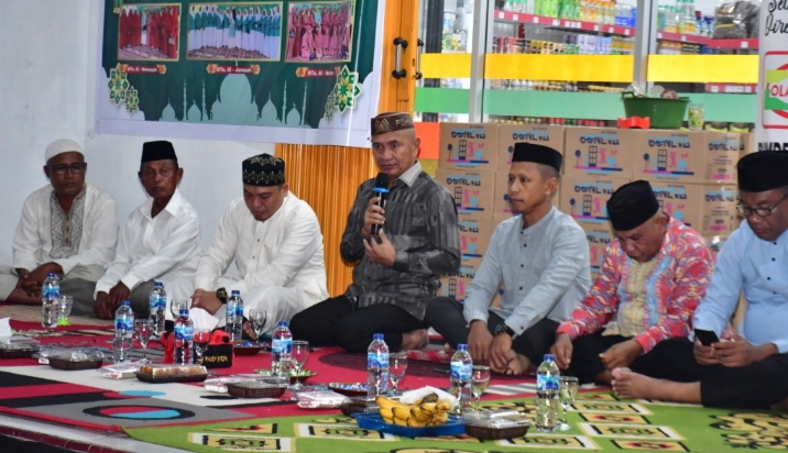 Kegiatan Rutin Majelis Taklim Desa Popaya, Kecamatan Dengilo Dihadiri Bupati Pohuwato