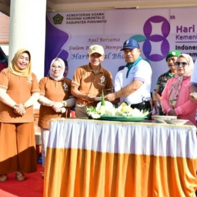 Bupati Saipul Mbuinga Dukung Penuh HAB Kemenag Di Pohuwato
