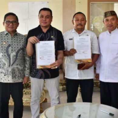 Bupati Pohuwato Sambut Kunjungan Silaturahmi Walikota Gorontalo
