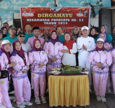 Bupati Saipul Mbuinga Tutup Kegiatan HUT Kecamatan Popayato