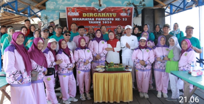 Bupati Saipul Mbuinga Tutup Kegiatan HUT Kecamatan Popayato