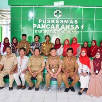 Sertifikat Akreditasi Paripurna, Bupati Pohuwato Apresiasi Prestasi Puskesmas Pancakarsa 1