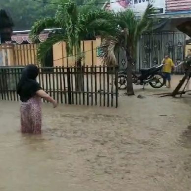 Hujan Mengguyur, Banjir Rambah 2 Desa Di Buntulia