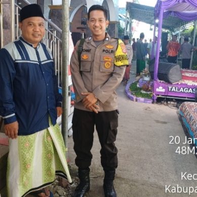 Brigadir Rohmat: “Bangun Jalinan Kedekatan dan tingkatkan Kamtibmas di Desa Talagasari”