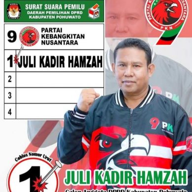 Dukungan Keluarga Optimal, Juli Kadir Hamzah Optimis Menuju Parlemen