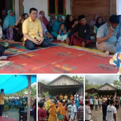 Ribuan  Warga  Wonosari Hadiri Kampanye Blusukan Roem Kono