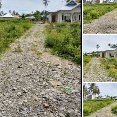 Jalan Desa Botubilotahu Kecamatan Marisa Terkesan Di Kerjakan Asal Asalan