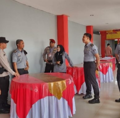 Lapas Pohuwato  Antisipasi TPS Khusus Untuk Menjaga Kamtibmas Warga Binaan jelang Pemilu