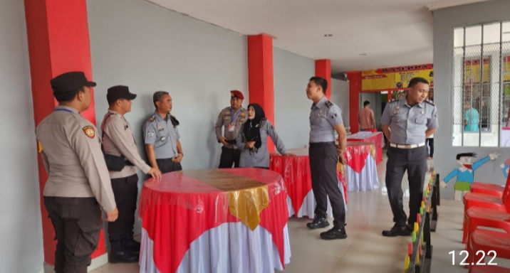 Lapas Pohuwato  Antisipasi TPS Khusus Untuk Menjaga Kamtibmas Warga Binaan jelang Pemilu