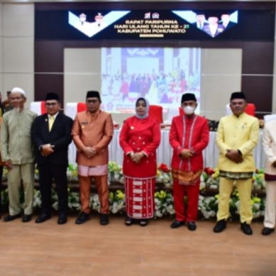 Paripurna Istimewa DPRD, Bupati Pohuwato Saipul Mbuinga Sentil Uji Penerbangan Bandara Panua