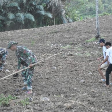 Kodim 1313 Pohuwato Siapkan Lahan 3 Hektar Untuk Ketahanan Pangan