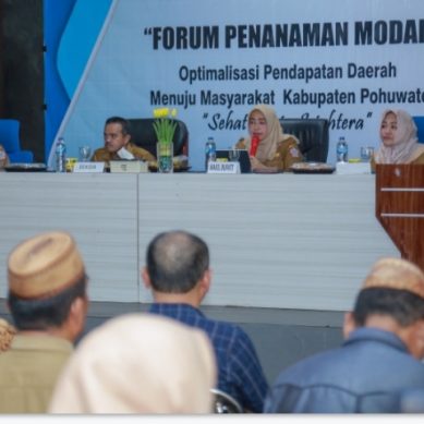 Optimalisasi Pendapatan Daerah, Wabup Pohuwato Buka Forum Penanaman Modal