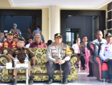 Bupati Saipul A. Mbuinga Hadiri Apel Pasukan  Operasi Keselamatan Otanaha Tahun 2024.