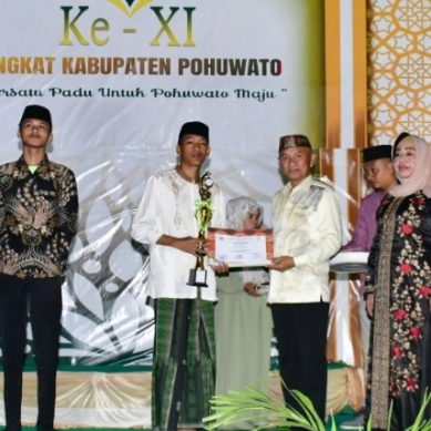 Kecamatan Paguat Juara Umum MTQ XI Tingkat Kabupaten Pohuwato