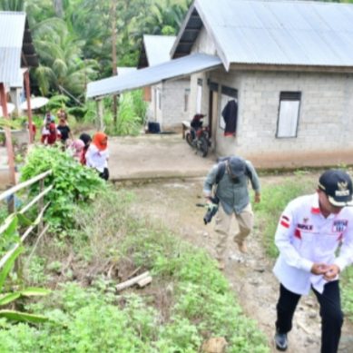Patroli Kesehatan Menjadi Bagian Dari Kegiatan Bupati Pohuwato Pada Gebyar SMS