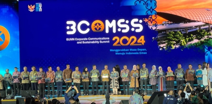 Program Keberlanjutan Bukit Asam (PTBA) Raih Apresiasi di BCOMMS 2024
