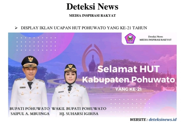 Selamat HUT Ke – 21 Kabupaten Pohuwato