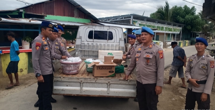 SATKER POLRES POHUWATO BERBAGI KEBAHAGIAN DI BULAN SUCI RAMADHAN