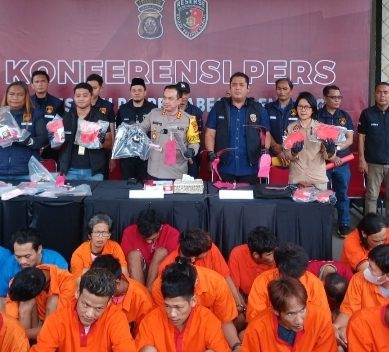 Ungkap 96 Kasus Dengan 110 Tersangka. Operasi Pekat Polrestabes Palembang Berakhir,