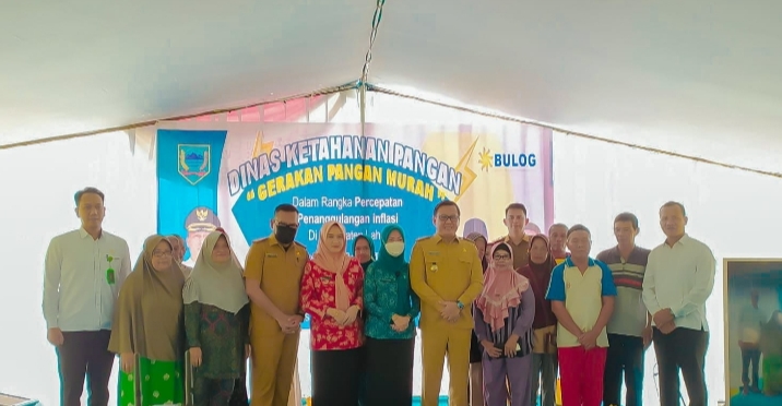 Dinas Ketahanan Pangan Lahat Gelar Kegiatan GPM dalam Rangka Percepatan Penggulangan Inflasi