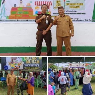 Pasar Murah, Pemkab Gandeng Kejaksaan Dan Kodim Pohuwato