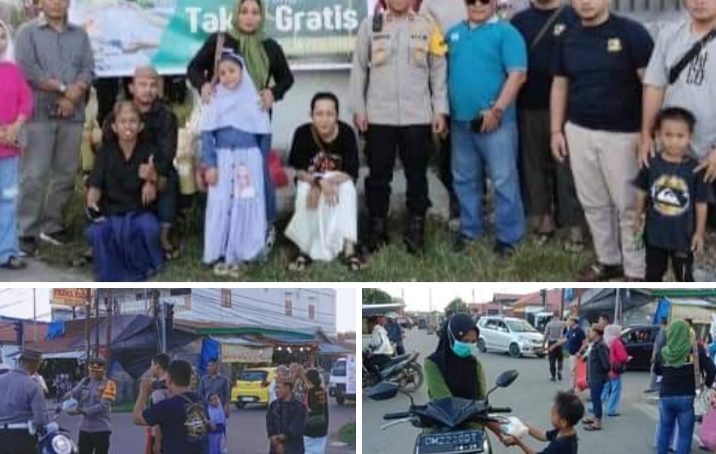 Bagi Takjil dan Bukber, Begini Kebersamaan Polres Pohuwato Dan Jurnalis PSI Serta Alipapo