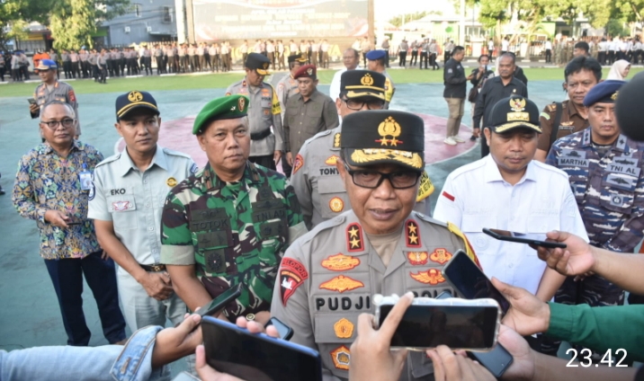 Kapolda Gorontalo Tingkatkan Sinergitas Pengamanan Mudik Dan Perayaan Idul Hari Raya Fitri