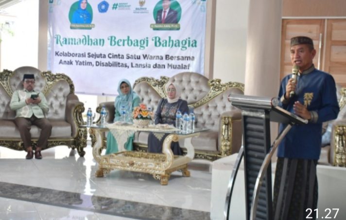 Pemprov Gorontalo Dan Pemkab Pohuwato Berbagi Bahagia Dalam Pentasyarufan Zakat Mall Hak Ashnaf Mualaf