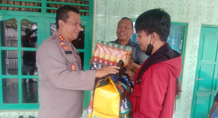 Kapolres Pohuwato Kunjungi Mantan Napiter