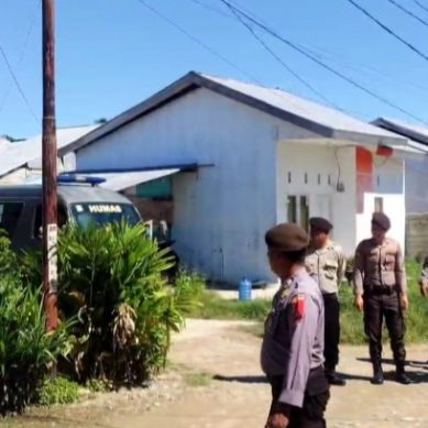 POLRES POHUWATO PATROLI DI TEMPAT PEMUKIMAN PENDUDUK DI BULAN SUCI RAMADHAN 1445 H