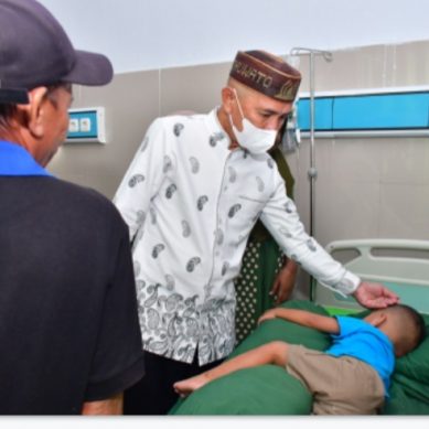 Bupati Saipul Mbuinga Kunjungi Puluhan Pasien Di RSBP