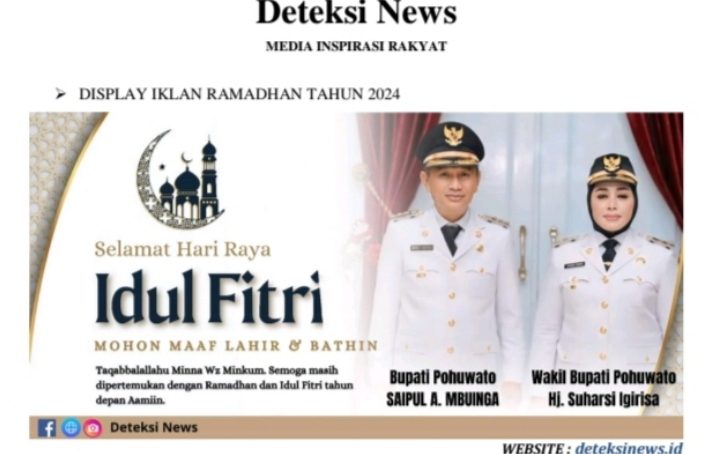 Iklan Ucapan Selamat Hari Raya Idul Fitri 1445 H
