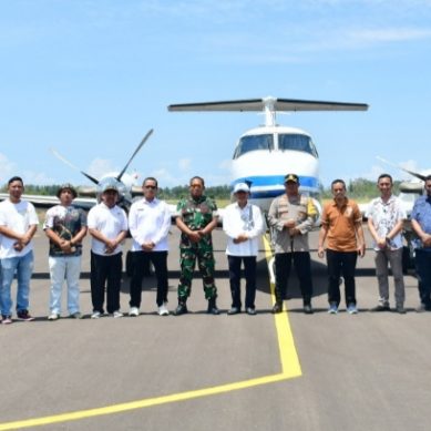 Kunjungan Presiden Joko Widodo, Kesiapan Bandara Panua  Di Optimalkan