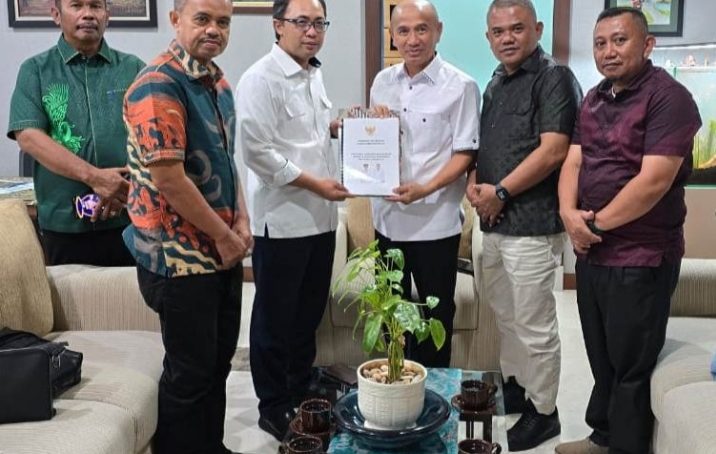 Bupati Saipul Mbuinga Kunjungi Kementerian PUPR