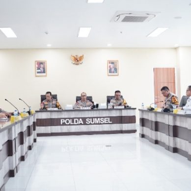 Kapolda Sumsel Pimpin Langsung Rapat Bahas Rencana Land Clearing di Lahan IUP PT. BA Tanjung Enim