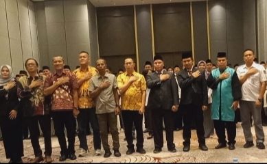 KPU Lahat Lantik Panitia Pemilihan Kecamatan