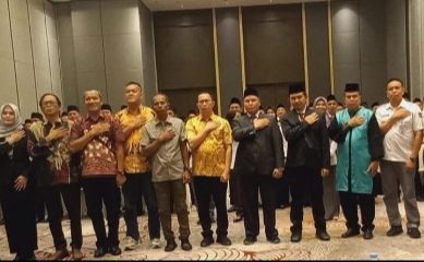 KPU Lahat Lantik Panitia Pemilihan Kecamatan