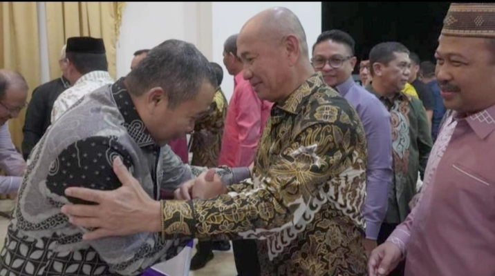 Bupati Pohuwato Dan Wakil Bupati, Menghadiri Pisah Sambut Pj. Gubernur Gorontalo